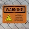 Signmission Radiation & Laser Sign, 7 in H x 10 in W, Plastic, Rectangle OS-2PACK-WS-P-710-L-12788 - alternate 2